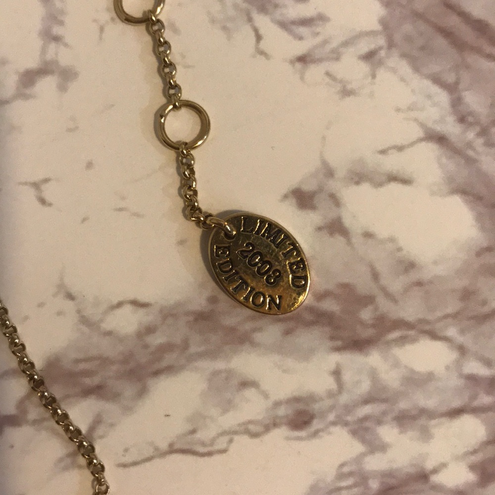 Y2K Juicy Couture Bow and Arrow Swarovski Necklace - Picture 7 of 7